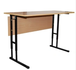 Adjustable Wooden Desk for Educational Institutions - Student Desk Model #4