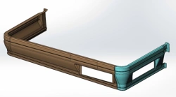 Complete Rear Left Podium Cover Assembly 5299-351-5107330