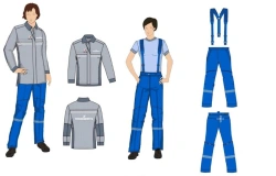 Women's Workwear Sets (Jacket-Shirt, Pants) for Transneft Employees