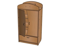 Anuta Wardrobe for Storing Children's Clothes - Model ShD74