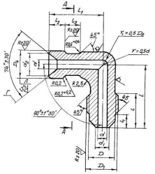 Pipe Fitting Elbows for Pipeline Connections (GOST 13977-72)