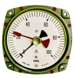 Marine Pressure Gauge with Reset Pointer MKr-160C