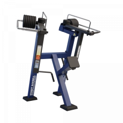 Standing Converging Belt Pull Machine with Adjustable Load