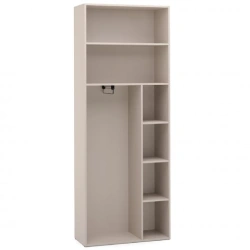 SOHO" FCD-02.DS 2-Door Wardrobe with 5 Shelves (Beige) - Modular Furniture Set