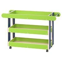 Sports Equipment Trolley with Wheels