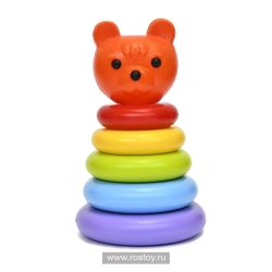 Bear Pyramid Toy – Fun and Educational Stacking Toy