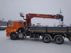 Hydraulic Crane Truck MKMA on KAMAZ 65117 Base 64K37N-UL