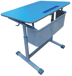 Single Student Desks with Metal Frame and Adjustable Tilt Type II: Sizes 3-7