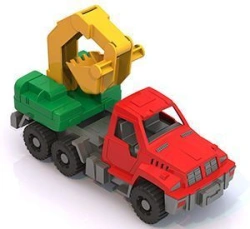 Bright Excavator Toy "Builder" for Creative Play
