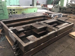 Auxiliary Frame for Mounting Embedded Plates in Foundations