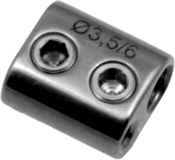 Parallel Connector Ø6/3.5 mm for Spinal Fixation, Art. 839.136