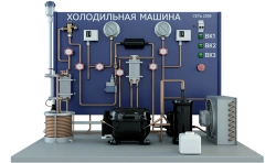 Laboratory Setup for Studying Refrigeration System Operation with Air Condenser and Dual Evaporators
