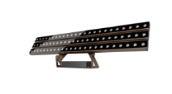 Powerful LED Floodlight for Architectural Lighting RAD-L-St-3X50