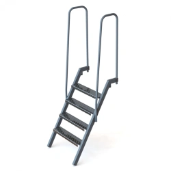 Aluminum Half-Trep with 45° Incline LPA-1200-150