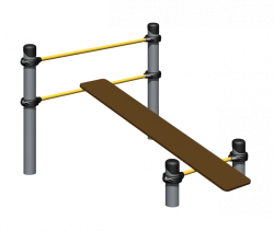 Romana 501.33.01 Workout Equipment for Outdoor Fitness