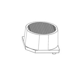 LED Lens for AMT-ART-16x16-3535-20x50-R Lighting Fixtures