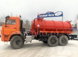 Oil and Gas Condensate Collection Tanker Type 5675K Model 6999K6-10 on KAMAZ 65224-53 Chassis