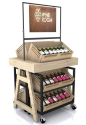 Corner Alcohol Rack Modera 900x600x1200