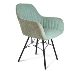 Sheffilton SHT-ST38-3/S100 Soft Velvet and Tweed Chair