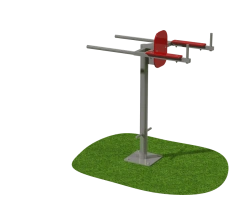 Universal Outdoor Stationary Trainer SV-035 for Chest, Triceps, and Abs