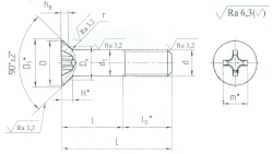 Countersunk Head Bolts with 90-Degree Angle, OST 1 31167-80
