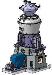 MVS-195 Medium-Speed Roller Mill with Static Separator