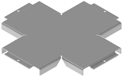 Cross-shaped Tray Cover KL 000 GX, Sizes 50mm to 600mm
