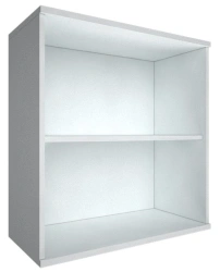 Desk Shelf with Built-in Outlets and Divider (Type 2)