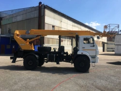 PSS-131.22E Aerial Work Platform on KAMAZ Chassis