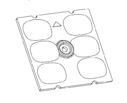 LED Lens for AMT-ST-50x50-5050(6)-T3M-PС Lighting Fixtures