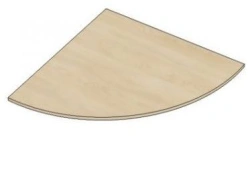 Corner Tabletop U-1 - Customizable Design