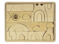 Wooden Construction Set "Domes" (Unpainted) 13008-n