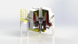 Centrifugal Concentrator Gravitek Model GC-1000 for Mineral Extraction