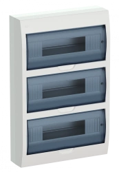 Plastic Enclosure for Modular Devices MKP12-N-36-40-05 KREPTA IP41 White IEK