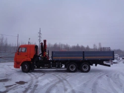 Multi-Functional Hydraulic Crane Truck KMA on KAMAZ 65115 62K02N-U2