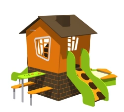 Children's Play Complex for Thematic Games Romana 104.23.00