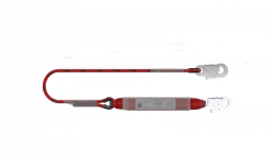 Nylon Safety Lanyard with Absorber for Height Work ABS001