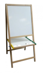 Adjustable One-Sided Easel for Children's Art