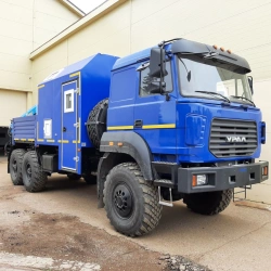 Special Vehicle Model 676213 with Crane Manipulator AО "INMAN IM50" on Ural 4320-4971 Chassis