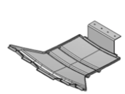 Rear Hood S.21P-11.20.509 for Tram Cars