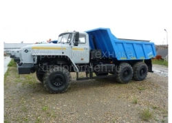 Dump Truck Model 58312A, 58312C, 58312D, 58312E, 58312F, 58312P, 58314P, 58314R, 58312S, 58314S, 58314T on Ural 432 Chassis