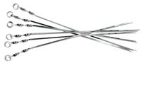 Stainless Steel Skewer M-60 by Kukmara, 610x180x90mm