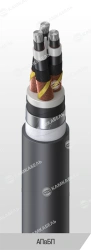 Power Cable with Aluminum Conductors, XLPE Insulation, 6-35 kV, AПвБП