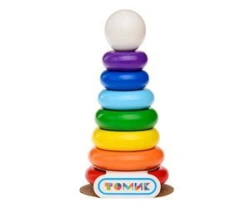 Rainbow Stacking Toy with 8 Pieces, Art. 204