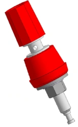 ZK2 Contact Clamp with Insulated Rod - KDPА.430421.019TU