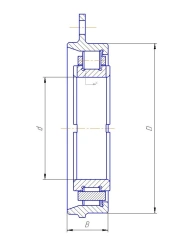 Rolling Bearing 5-872109P-TU 3900-A - Precision Support