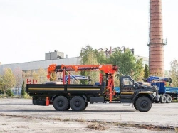 Multi-functional Special Truck with Hydraulic Crane MKMA on URAL 4320 U0K06N-4Z077