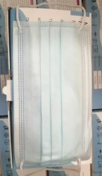 Disposable Medical Mask "Breathe Freely", Three-Layer, Non-Woven Material