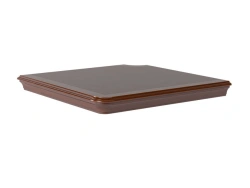 Corner Desk Top with Leather Inset TA07 1000x1000x100 MN-TOP 1010