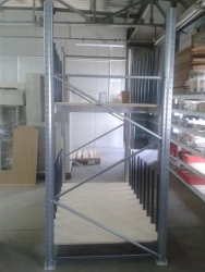 Multi-Tier Auto Glass Storage Racks